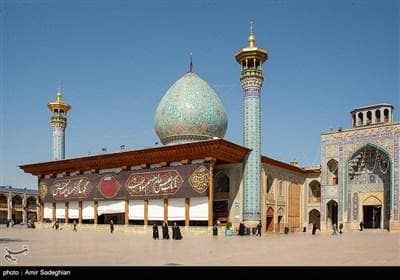حرم شاهچراغ (ع)� سوگوار شهادت امام حسن عسکری(ع)