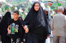 عکس/ تردد زائران اربعین حسینی از مرز شلمچه
