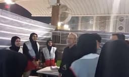 فیلم/ بازدید لاریجانی از موکب‌های خدمات رسان در کاظمین