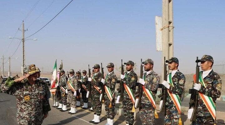 حضور امیر صباحی‌فرد در گروه پدافند هوایی فردو قم