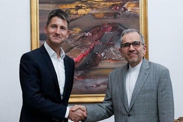 دیدار مشاور امنیت ملی سوئیس با تخت‌روانچی
