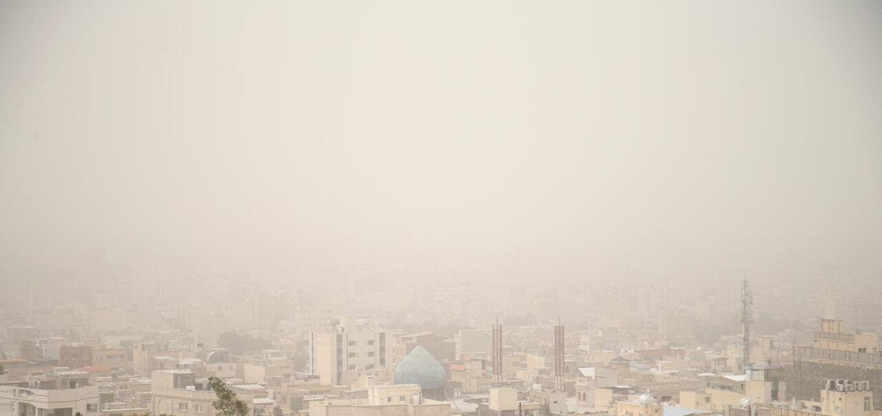 وزش باد شدید و گرد و خاک در تهران