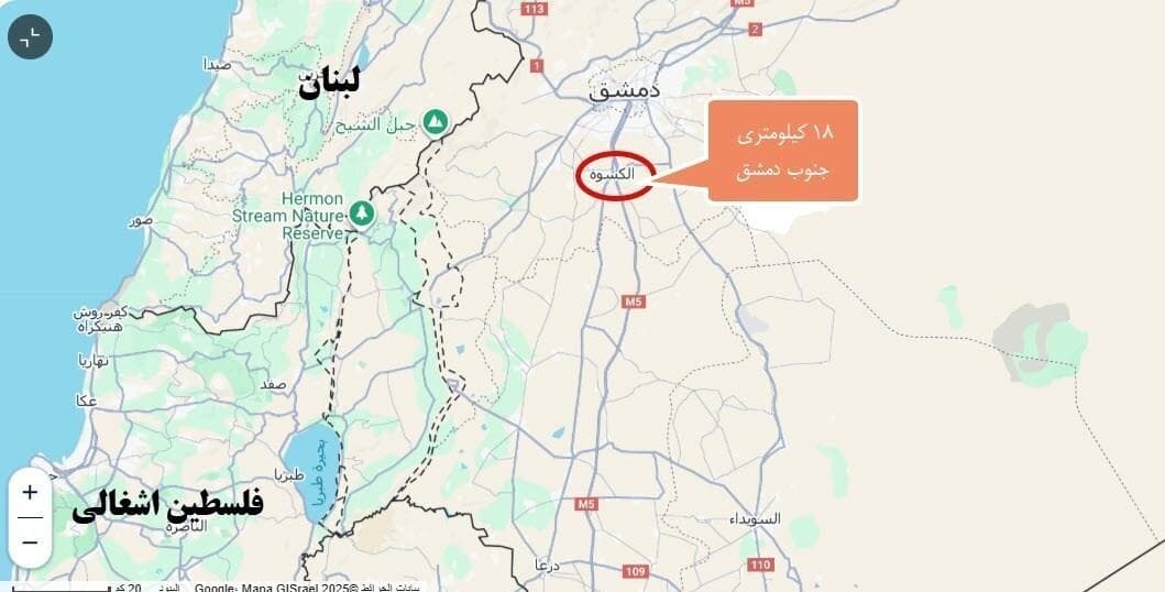 هلی‌برن دهها نظامی اسرائیلی در دمشق