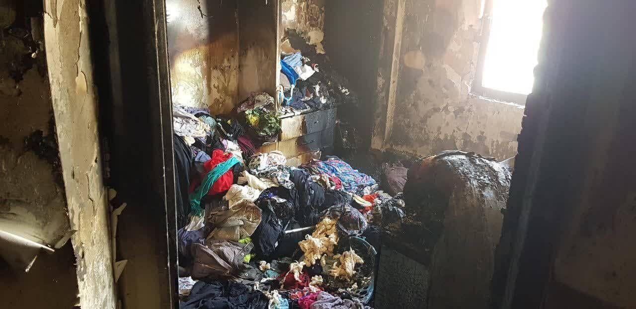 آتش‌سوزی منزل مسکونی در تهران؛ ۹ نفر نجات یافت