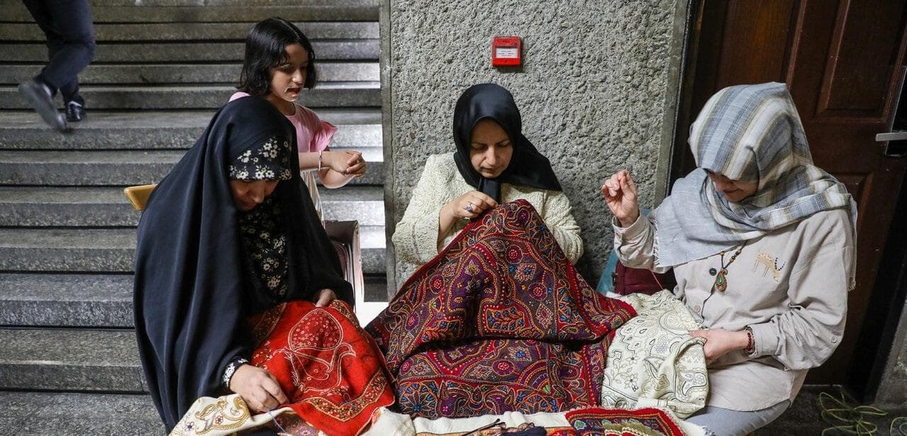 تصاویر/ کارگاه هنرهای تجسمی «ایران من»
