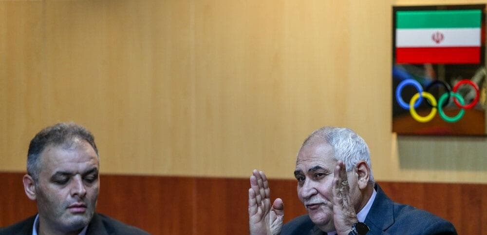 تصاویر/ نشست خبری محمد جلود، رییس فدراسیون جهانی وزنه برداری