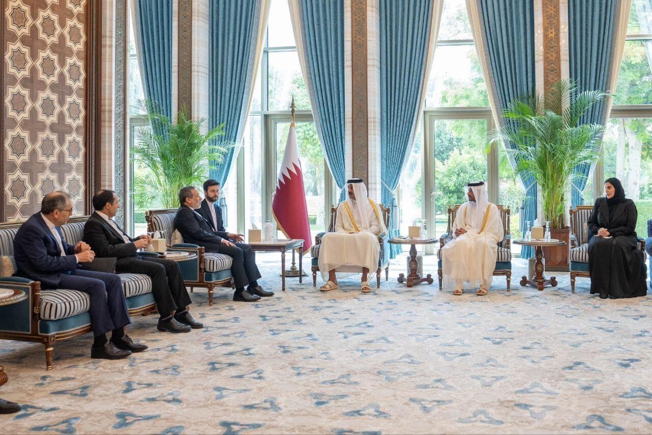 عراقچی با امیر دولت قطر دیدار کرد