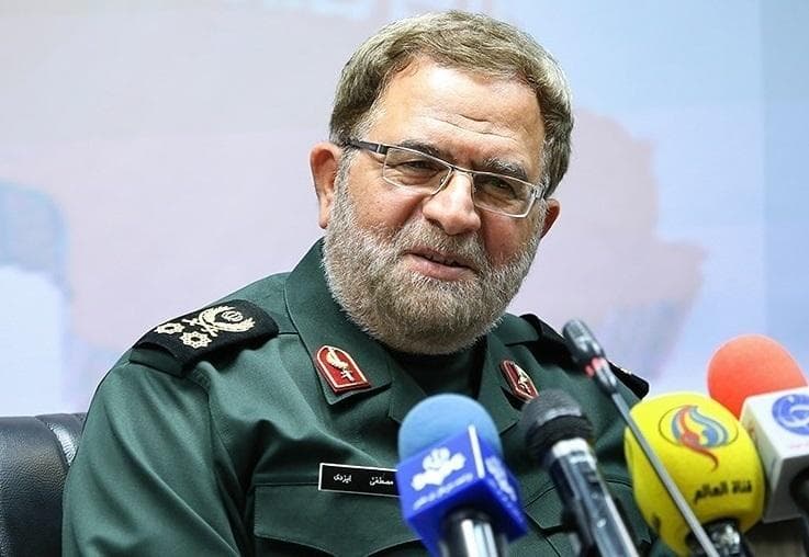 سرلشکر ایزدی: با ترور فرماندهان ارشد، نیروی هوافضای سپاه دچار تزلزل نشد