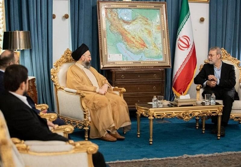 لاریجانی: در شرایط پرتحرک امروز همکاری‌های ایران و عراق باید عینی‌تر شود