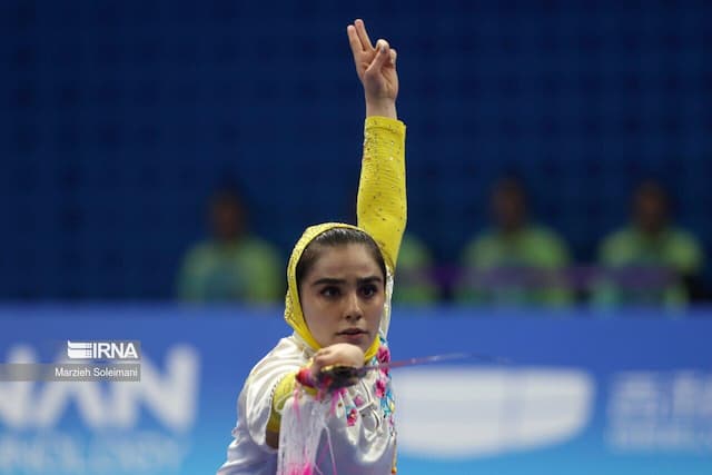 ووشو قهرمانی جهان؛ طلای ناب کیانی در برزیل