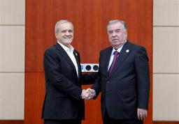 پزشکیان: روابط ایران و تاجیکستان در حال ارتقاست