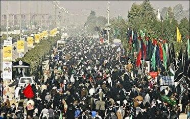 راهپیمایی اربعین خاری در چشم دشمنان