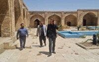 بازدید مدیرعامل شرکت توسعه گردشگری ایران از طرح‌های کرمانشاه