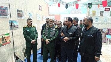 بازدید فرمانده سپاه امام سجاد هرمزگان از موکب‌ها در بندرلنگه