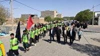 حرکت ۱۵۰۰ زائر پیاده از شهرستان خواف به مشهد