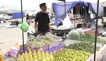 تازگی و طراوت در چهارشنبه بازار گرگان