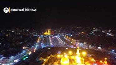 ماندن سر دوراهی بین الحرمین در شب اربعین