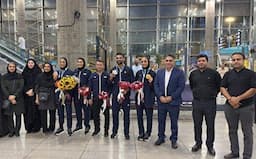 تیم ملی ووشو به ایران بازگشت