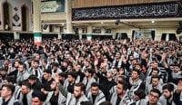 مراسم عزاداری هیئت‌های دانشجویی در حسینیه امام خمینی (ره)