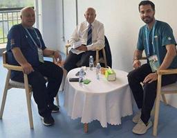 دیدار رئیس فدراسیون اسکیت با دبیرکل فدراسیون جهانی