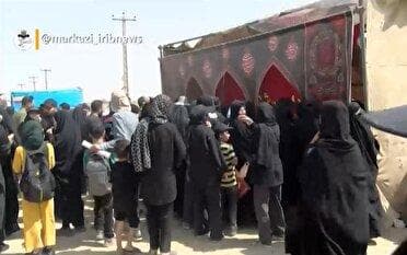 حضور پررنگ بانوان در پیاده‌روی جاماندگان اربعین