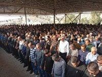 تشییع پیکر مادر شهید گرانقدر حسین ناصری
