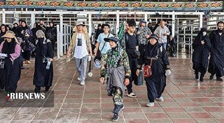 بازگشت زائران اربعین از مرز مهران