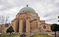 مرمت ایوان جنوبی مسجد جامع عتیق قزوین