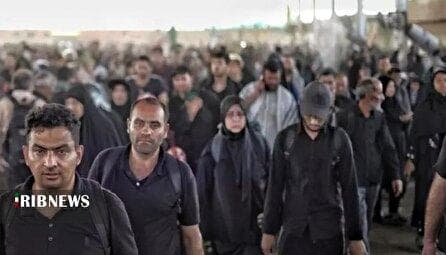 بازگشت زائران اربعین حسینی به کشور