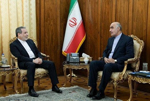 دیدار سرکنسول جدید ایران در آستاراخان با وزیر امور خارجه
