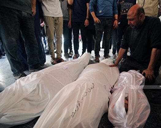 شهادت ۷ فلسطینی در حمله به بیمارستان المعمدانی غزه