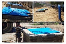احداث مخازن بتنی یک هزار متر مکعبی در بوستان‌های منطقه ۱۸ پایتخت
