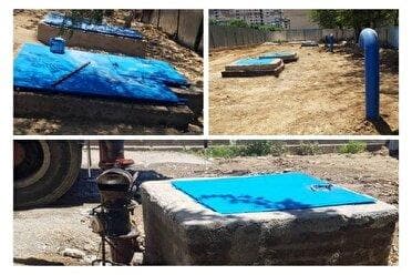 احداث مخازن بتنی یک هزار متر مکعبی در بوستان‌های منطقه ۱۸ پایتخت