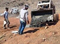 احداث ۶۰۰ مترمربع سطوح آبگیر در منطقه حفاظت‌شده مراکان