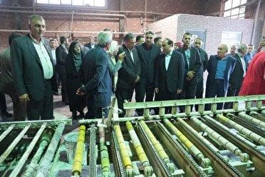 افتتاح واحد تولیدی فرآوری سنگ تزئینی در ارومیه