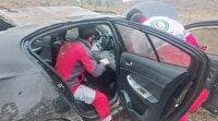 واژگونی خودرو در جاده اردبیل _ سرعین۳ مصدوم برجای گذاشت