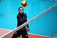 حضور بانوی والیبالیست زنجانی، در اردوی تیم ملی جوانان