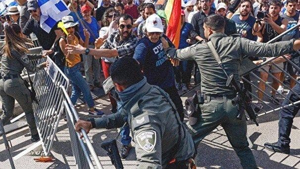 ادامه اعتراضات علیه نتانیاهو در سرزمین‌های اشغالی