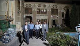 مرحله دوم مرمت و ساماندهی عمارت تاریخی موسی خانی شهر بابک