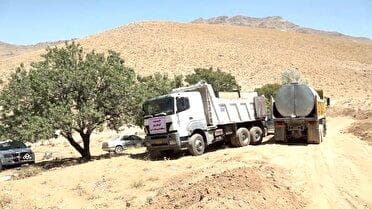 طرح آبرسانی سیار به باغات در معرض خشکیدگی چهارمحال و بختیاری