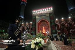 آیین غبارروبی ضریح مطهر آستان مقدس امامزاده صالح (ع)