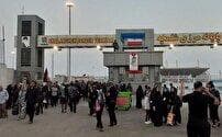 افزایش ۱۳ درصدی تردد زائران اربعین از مرز شلمچه