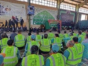 آغاز خدمت‌رسانی پاکبانان به زائران پیاده امام رضا (ع)