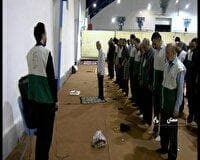 برپایی موکب رضوی در محل نمایشگاه دائمی سمنان