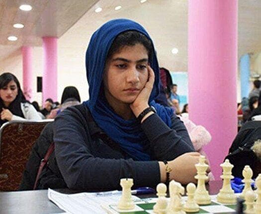 آناهیتا زاهدی‌فر قهرمان شطرنج بانوان کشور شد