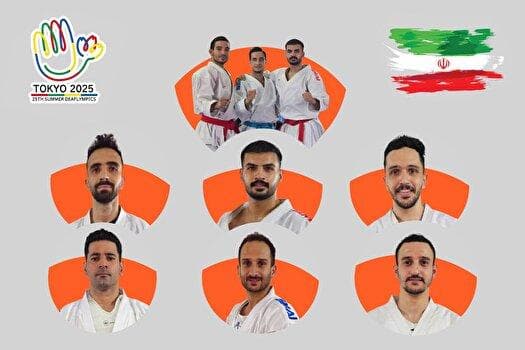 مردان المپیکی کاراته ناشنوایان به اردو فراخوانده شدند