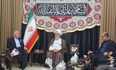 دیدار وزیر میراث فرهنگی، گردشگری و صنایع دستی با نماینده ولی فقیه در گیلان