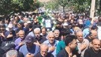 پیکر پدر شهیدان رضایی در بهشهر تشییع و خاکسپاری شد