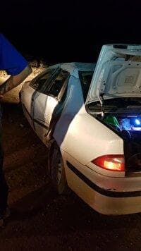 امدادرسانی به ۴ مصدوم در محور بروجن به گندمان