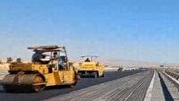 بهسازی و روکش آسفالت اتوبان پیامبر اعظم